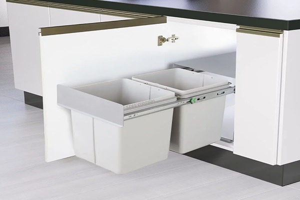 قیمت خرید سطل زباله پلاستیکی سفید + فروش ویژه